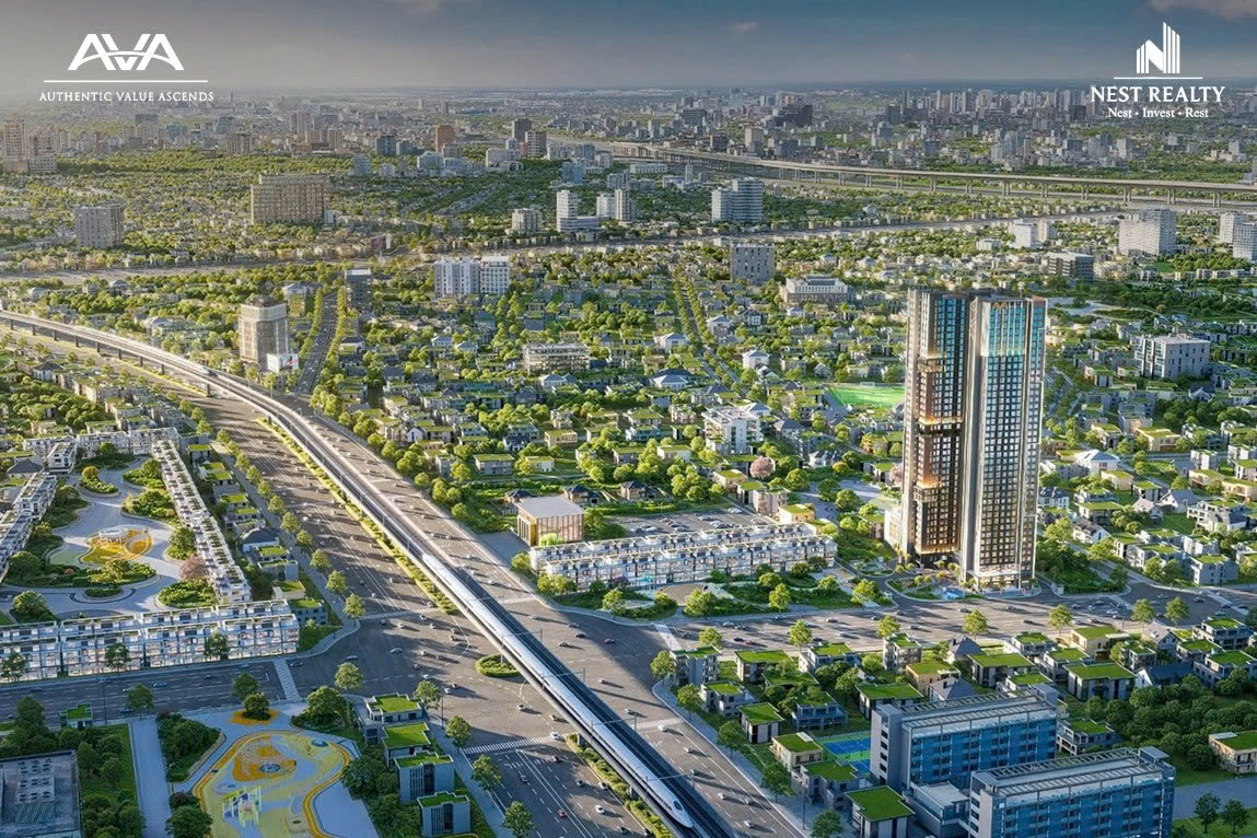 AVA Center được quy hoạch trong khu vực có lợi thế kết nối với các trục giao thông quan trọng