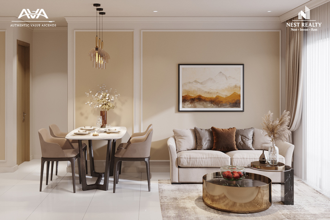 AVA Center bàn giao full nội thất cao cấp với hệ gỗ đạt tiêu chuẩn E0 sang trọng